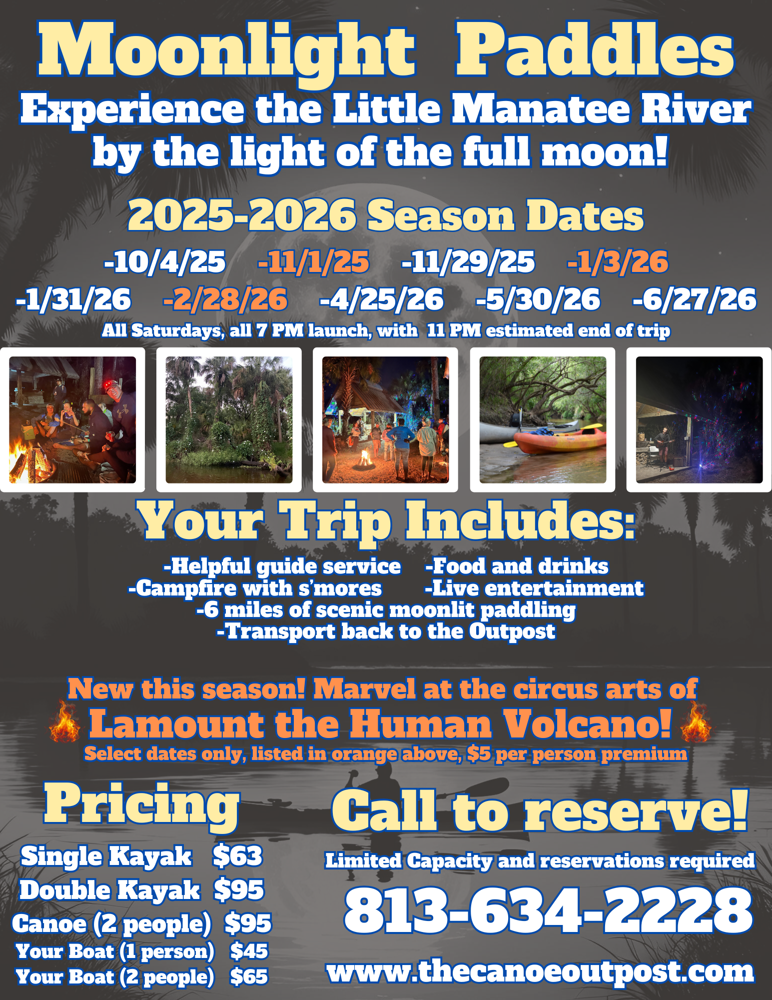 Moonlight Paddle Flyer Moonlight Paddle Flyer